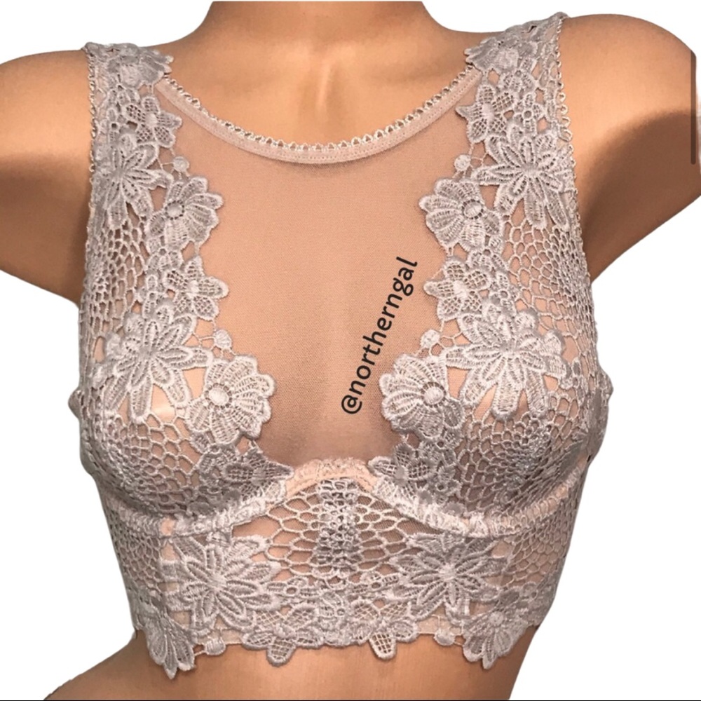 Victoria’s Secret Dream Angels Bustier Set Gray - Picture 6 of 16